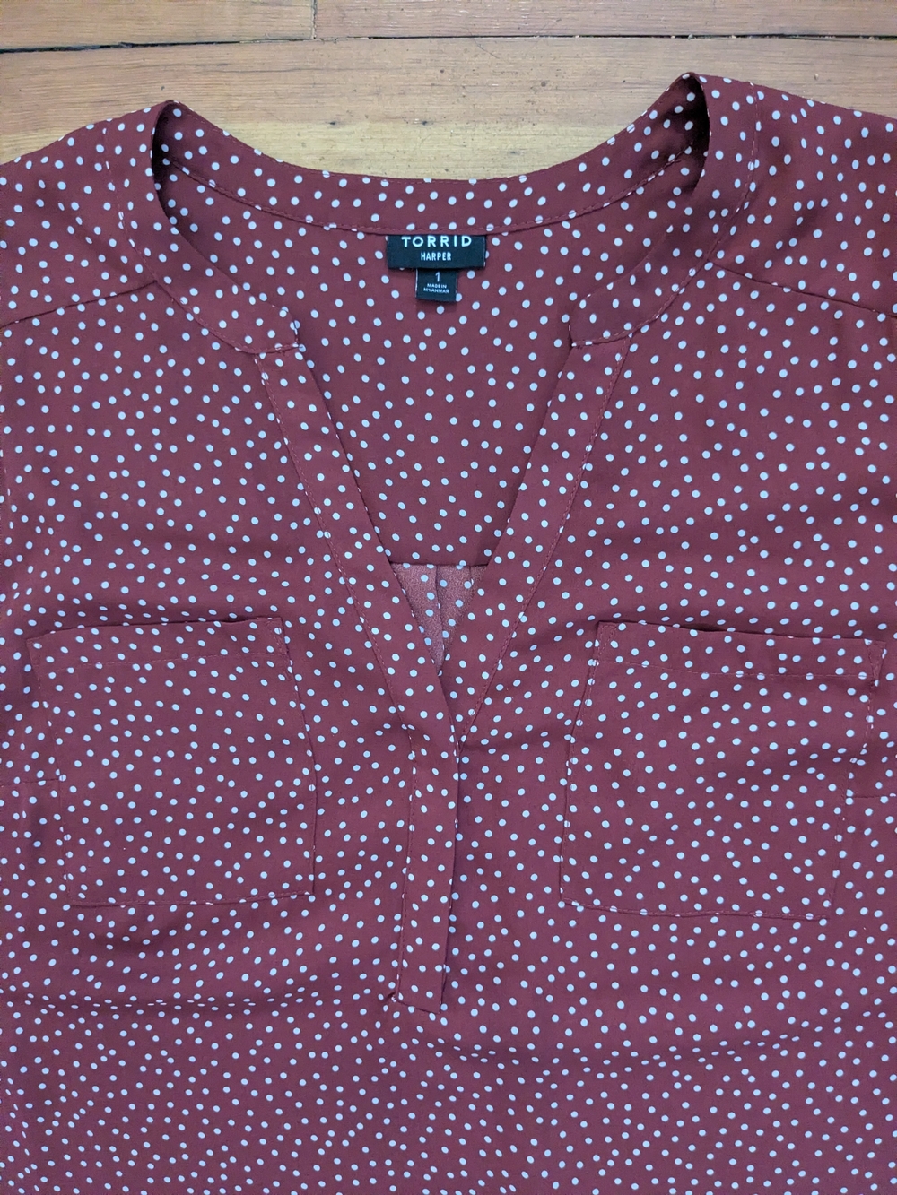 TORRID HARPER - SIZE 1 -  Women's Set Of Two -  Polka Dots and Stripes - Picture 14 of 16